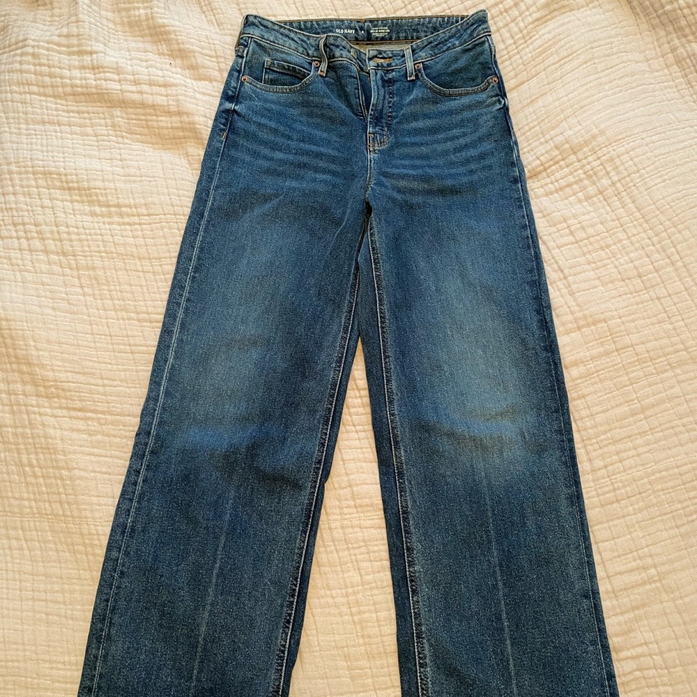 High Rise Baggy Jeans